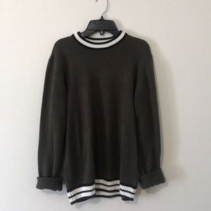 Olive Green Knit Sweater Never Worn